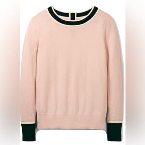 Norwich button sweater in milkshake